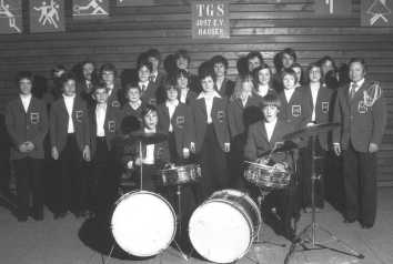 TGS Jugendorchester mit Gerhard Vetter 1979